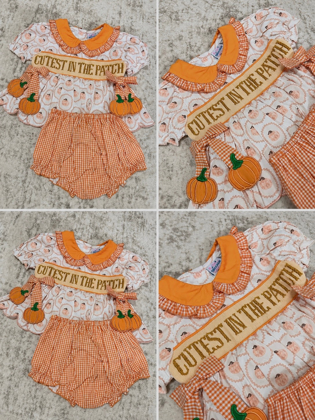 Cutest in the Patch Diaper Set EXTRAS - RTS