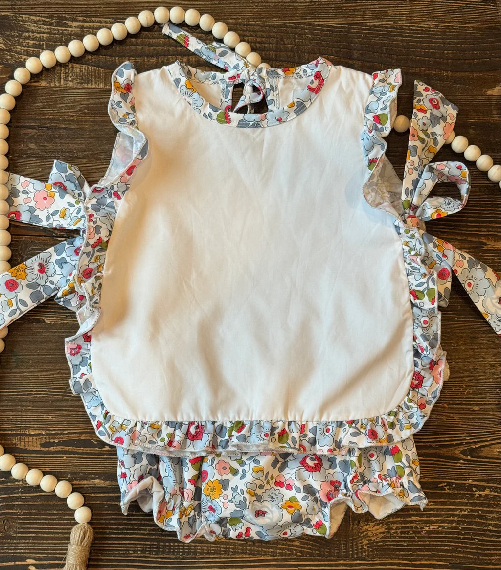 Mia Floral Apron Set