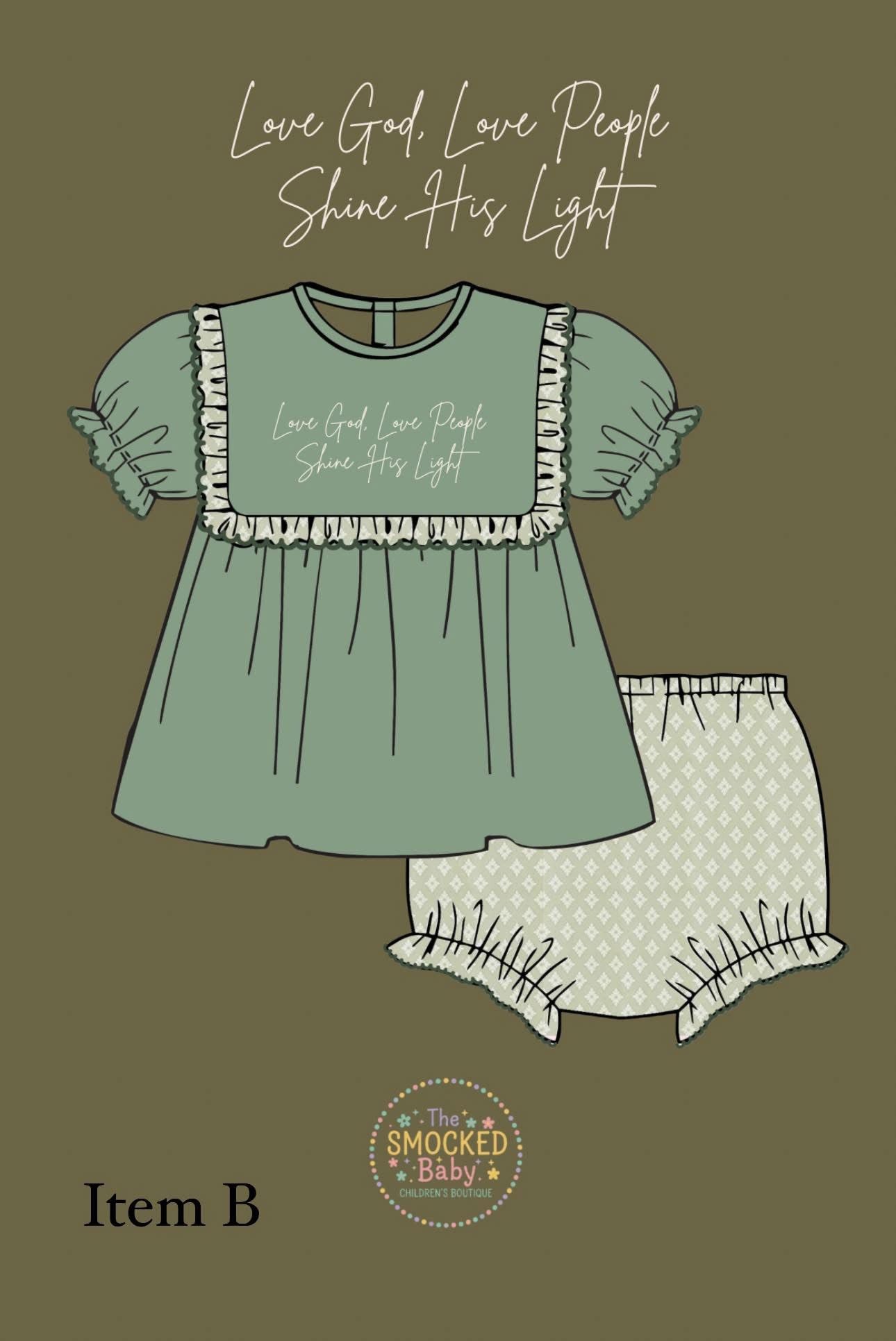 Grace Diaper Set (Item B) PRE-ORDER