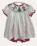 Nutcracker Bloomer Set {Hand Smocked}