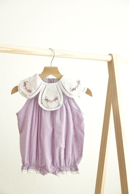 Lavender Swiss Dot Bubble