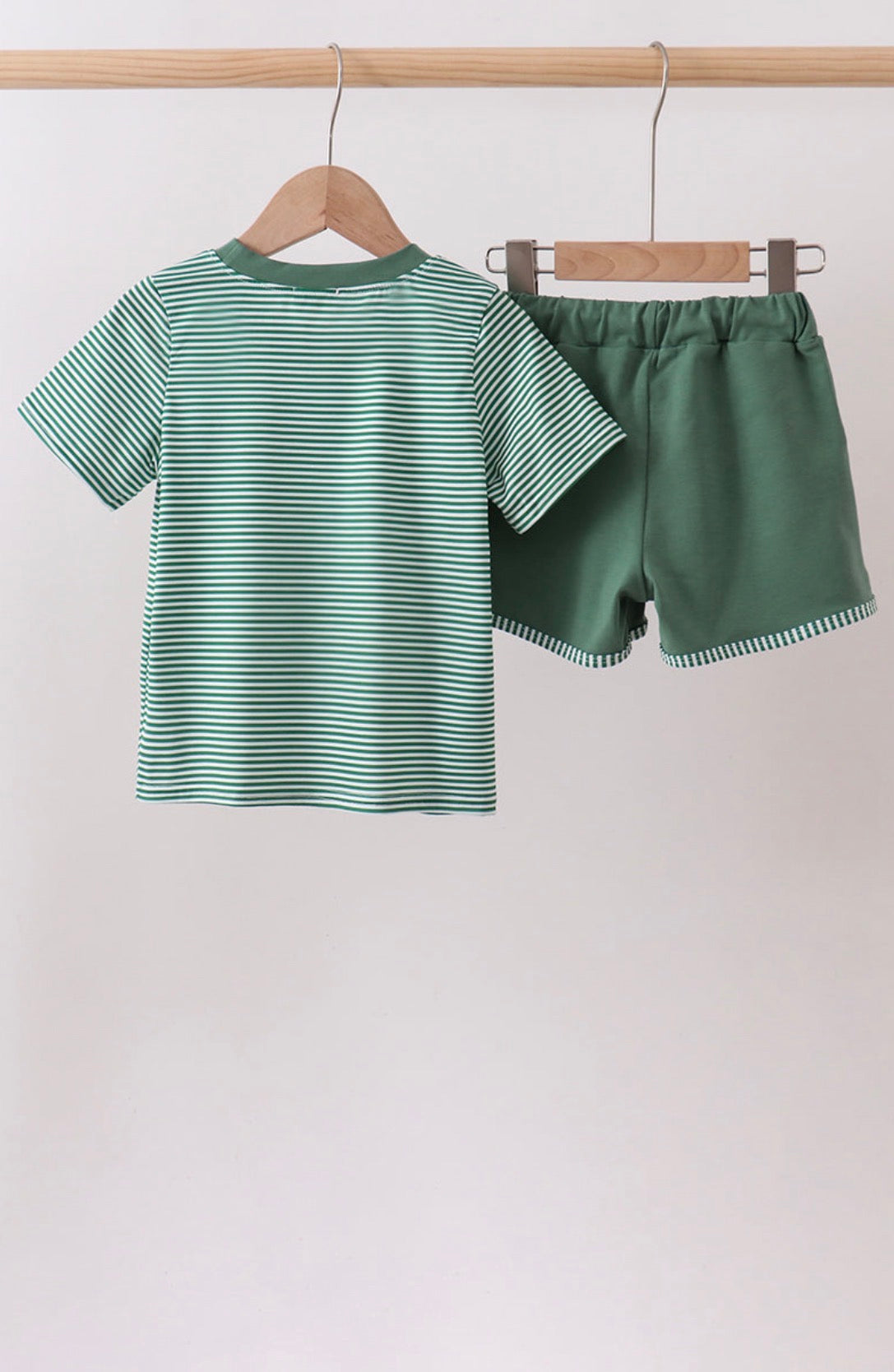 Green Duck Stripe Set