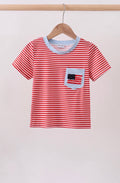 Red, White, & Blue Flag Tee
