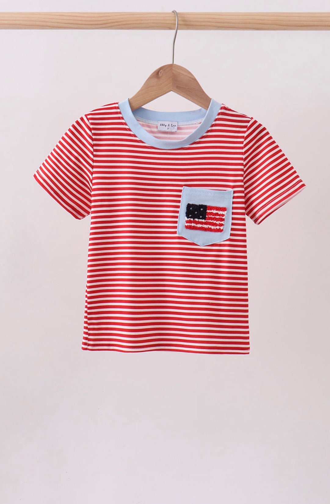 Red, White, & Blue Flag Tee