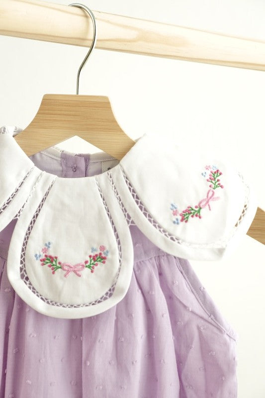Lavender Swiss Dot Bubble