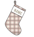 Smocked Christmas Stocking