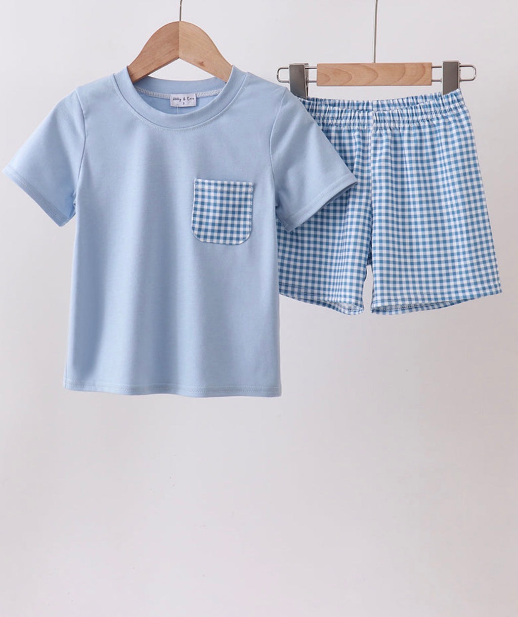 Collin Gingham Set