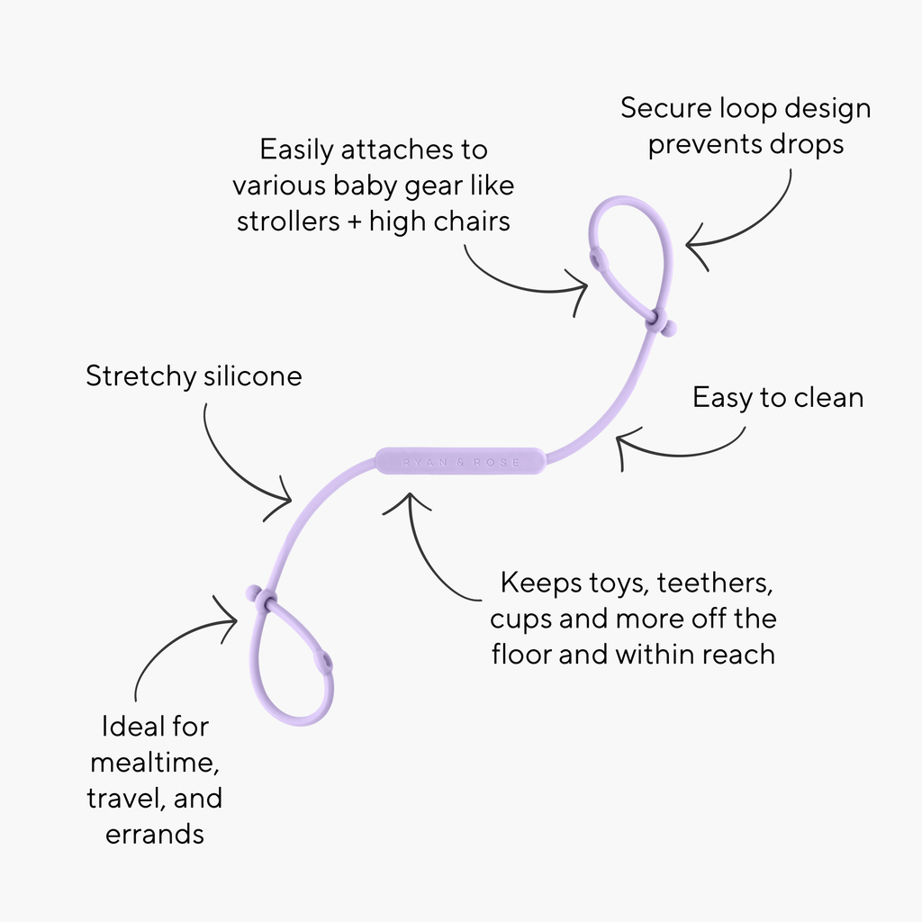 Silicone Toy Strap {Multiple Color Options}