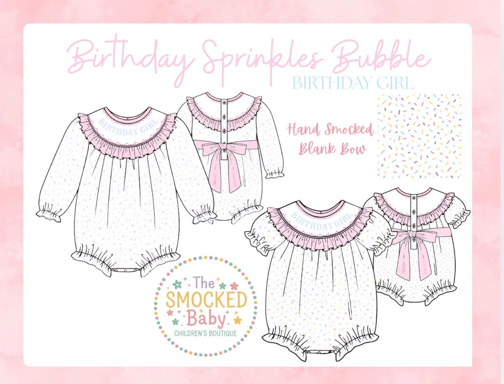 Birthday Sprinkles Bubble {ETA November}