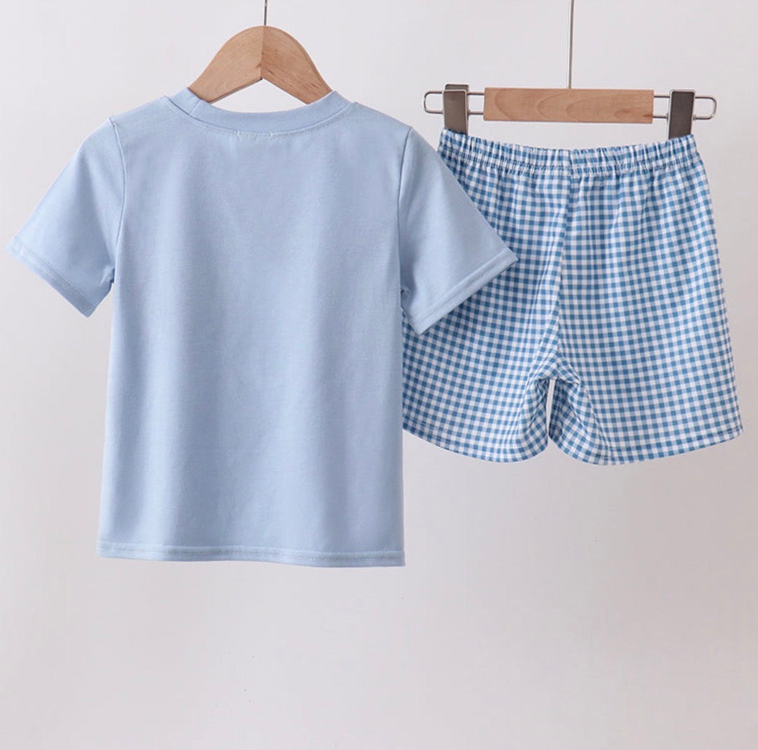 Collin Gingham Set