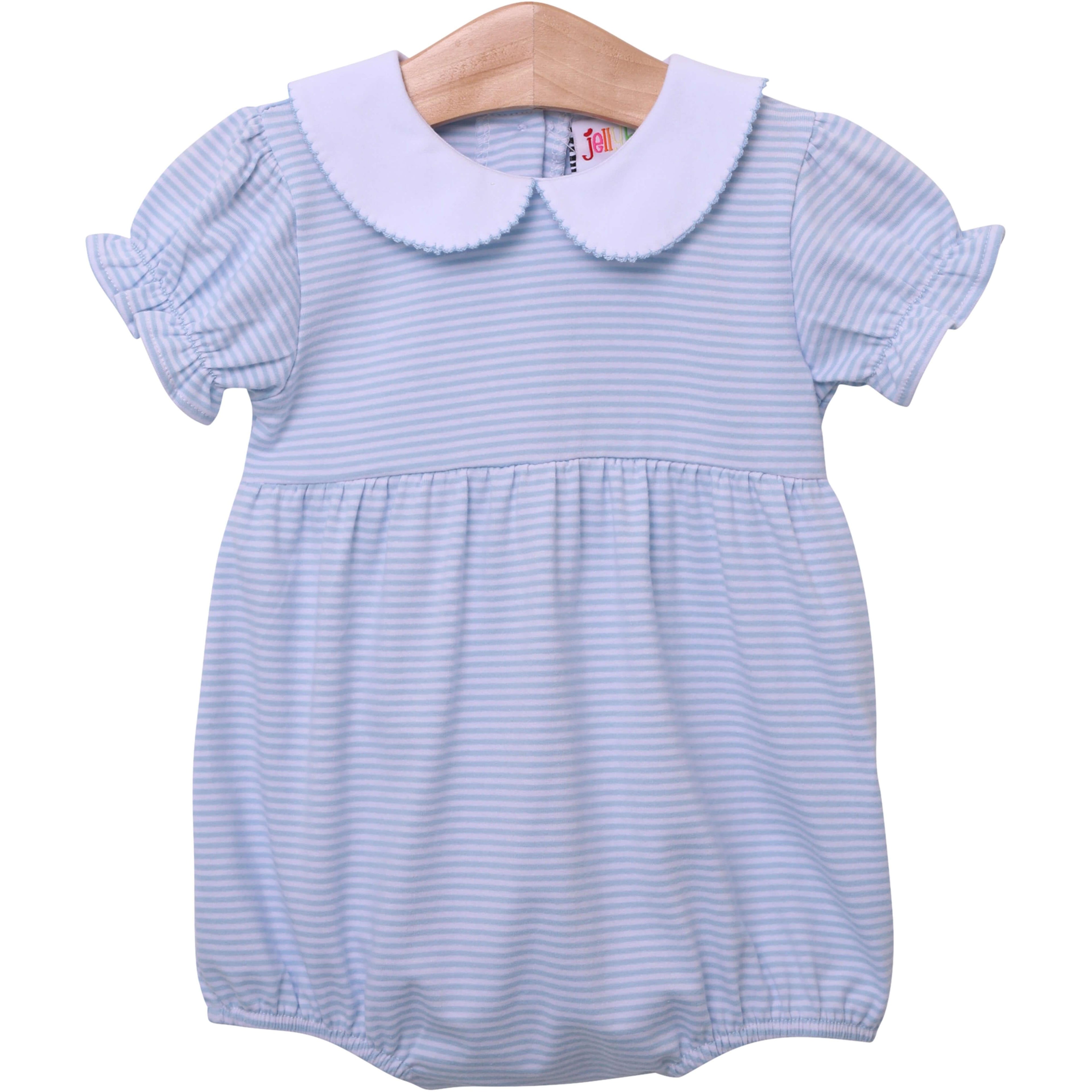 Charlotte Bubble - Light Blue Stripe