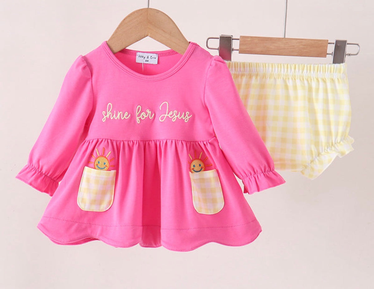 Shine for Jesus Diaper Set
