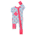 Cherry Ruffle Zip ~ Bamboo