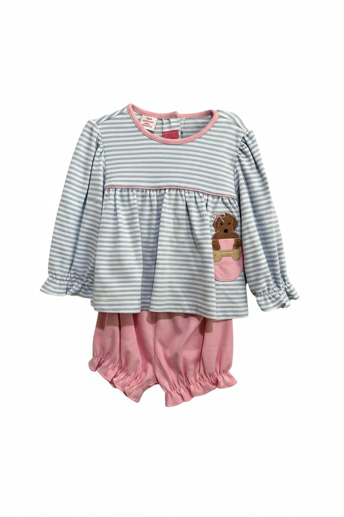 Lottie Puppy Bloomer Set