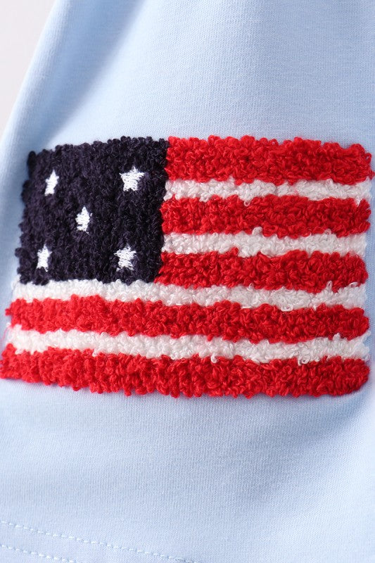 God Bless America Diaper Set