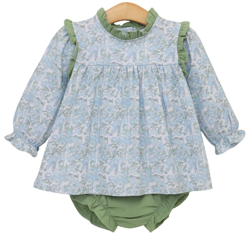 Basin Floral Hallie Diaper Set {ETA Late September}