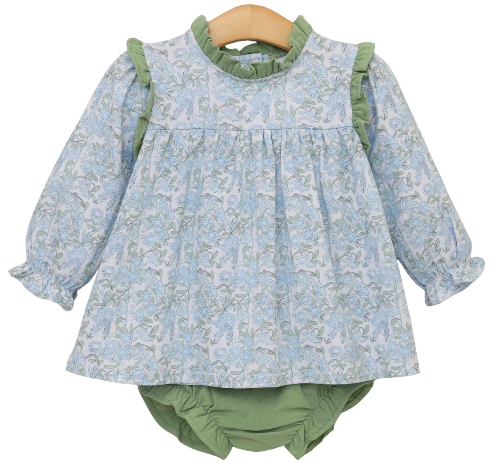 Basin Floral Hallie Diaper Set {ETA Late September}