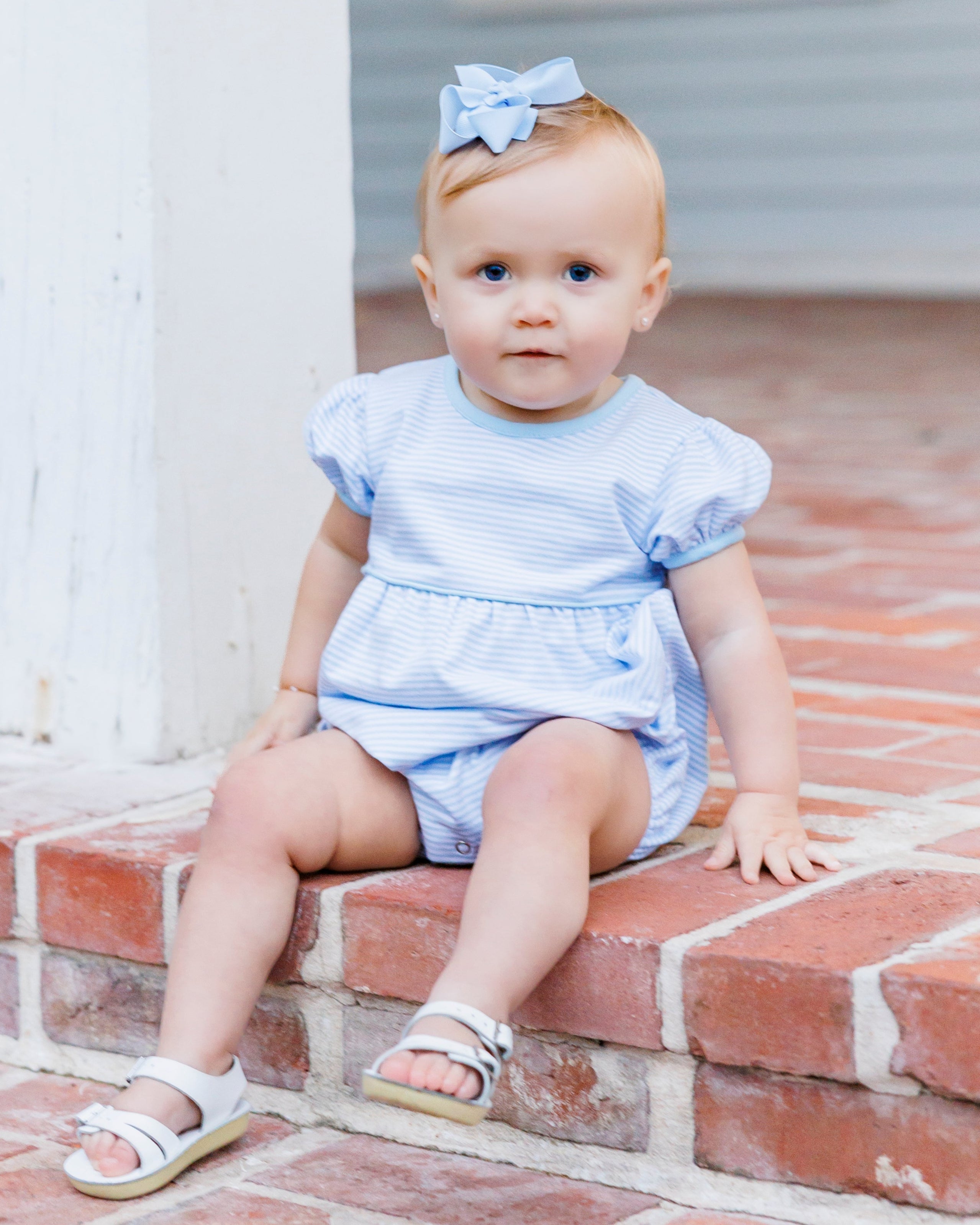 Kate Bubble - Light Blue Stripe