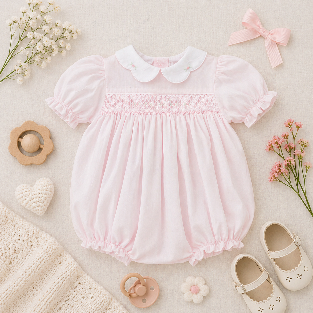 Norah Smocked Bubble